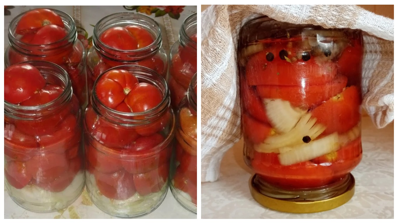 соление помидор с луком и раст маслом фото 111